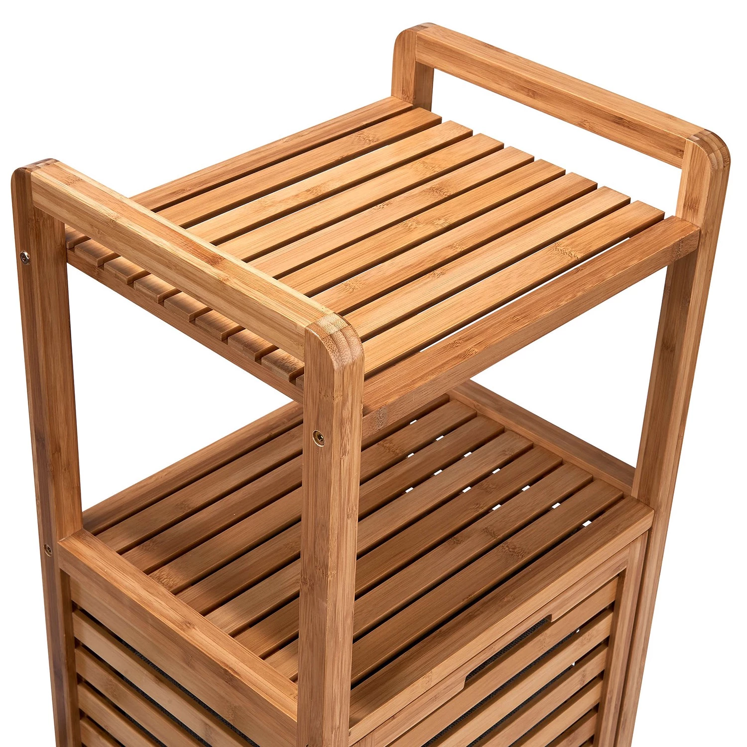 Butlers Regal mit Wäschekorb BIG BAMBOO - Bambus / MDF - Natur 8 Butlers Regal mit Wäschekorb BIG BAMBOO - Bambus / MDF - Natur – Bild 8