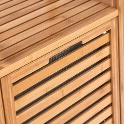 Butlers Regal mit Wäschekorb BIG BAMBOO - Bambus / MDF - Natur 19 Butlers Regal mit Wäschekorb BIG BAMBOO - Bambus / MDF - Natur -Badaufbewahrung Verkäufe 1000337919 220301 071 DETAILS P000000001000337919