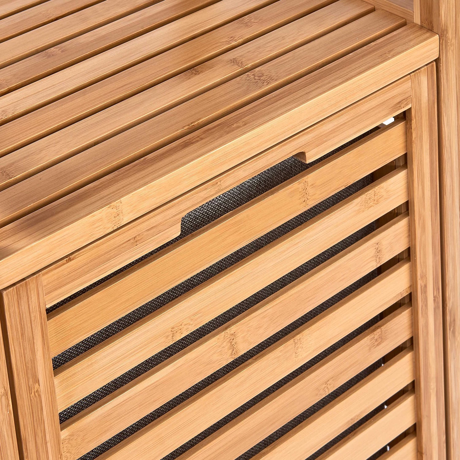 Butlers Regal mit Wäschekorb BIG BAMBOO - Bambus / MDF - Natur 9 Butlers Regal mit Wäschekorb BIG BAMBOO - Bambus / MDF - Natur – Bild 9