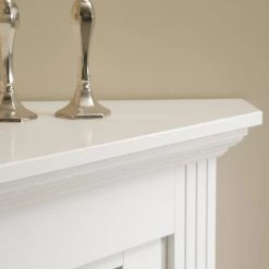 Ridgevalley Elektro-Eckkamin Copenhagen - Brilliantweiß 17 Ridgevalley Elektro-Eckkamin Copenhagen - Brilliantweiß -Badaufbewahrung Verkäufe 1000361808 220629 034 DETAILS P000000001000361808