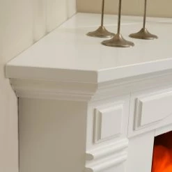 Ridgevalley Elektro-Eckkamin Tallin - Brilliantweiß 15 Ridgevalley Elektro-Eckkamin Tallin - Brilliantweiß -Badaufbewahrung Verkäufe 1000361809 220629 032 DETAILS P000000001000361809