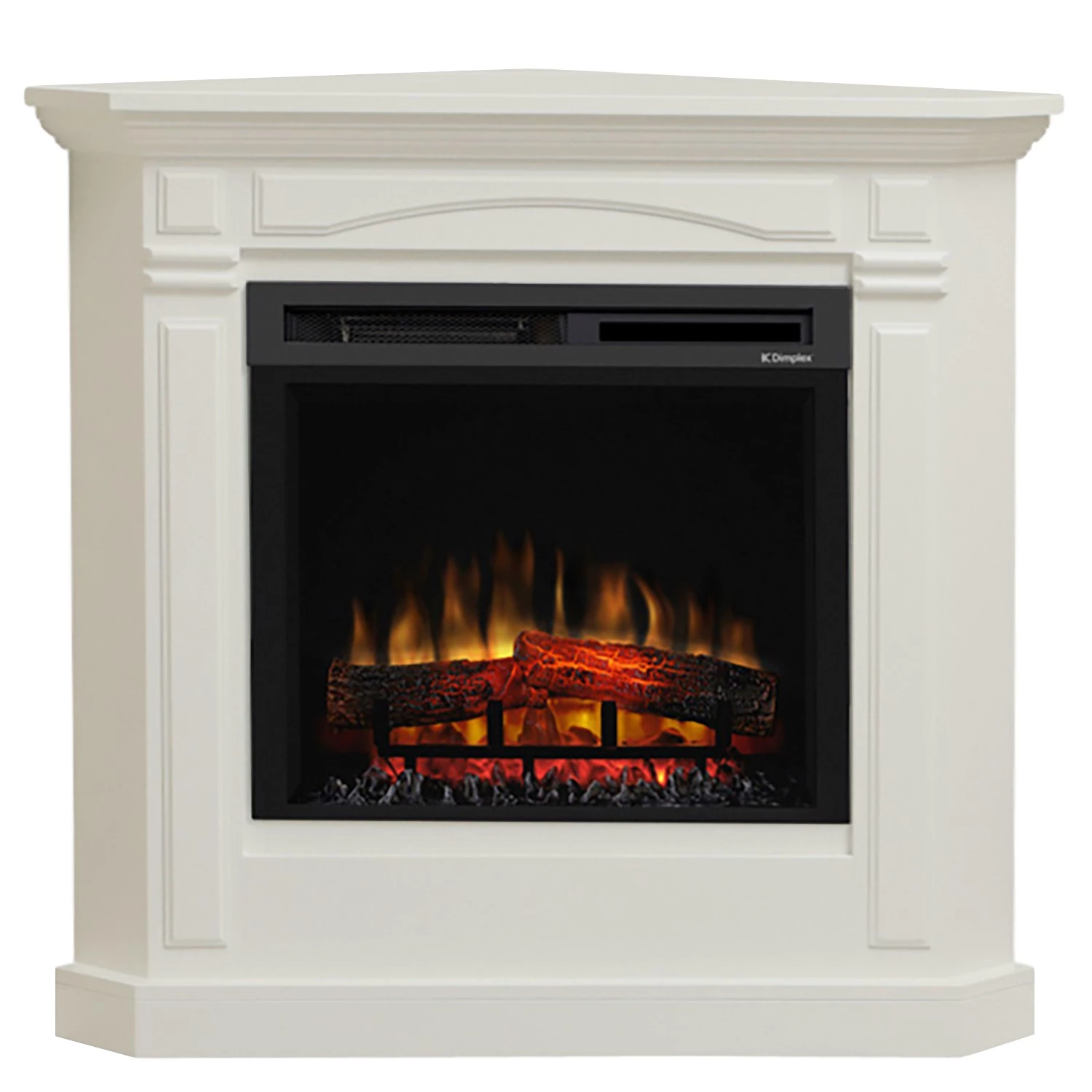 Ridgevalley Elektro-Eckkamin Stockholm - Brilliantweiß 1 Ridgevalley Elektro-Eckkamin Stockholm - Brilliantweiß