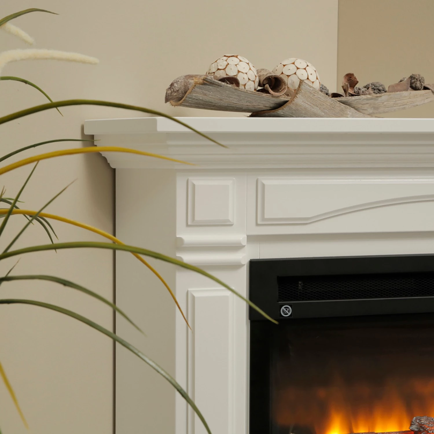 Ridgevalley Elektro-Eckkamin Stockholm - Brilliantweiß 9 Ridgevalley Elektro-Eckkamin Stockholm - Brilliantweiß – Bild 9