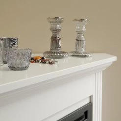 Ridgevalley Elektro-Eckkamin Bergen - Brilliantweiß 18 Ridgevalley Elektro-Eckkamin Bergen - Brilliantweiß -Badaufbewahrung Verkäufe 1000361813 220629 035 DETAILS P000000001000361813