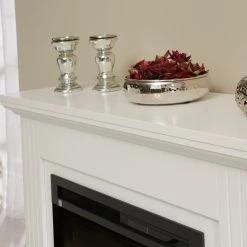 Ridgevalley Elektrokamin Kavala - Brilliantweiß -Badaufbewahrung Verkäufe 1000361815 220629 034 DETAILS P000000001000361815