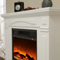 Ridgevalley Elektrokamin Piräus - Brilliantweiß -Badaufbewahrung Verkäufe 1000361816 220629 034 DETAILS P000000001000361816