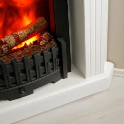 Montreux Elektro-Eckkamin Louisiana - Brilliantweiß -Badaufbewahrung Verkäufe 1000361817 220629 033 DETAILS P000000001000361817