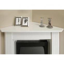 Montreux Elektro-Eckkamin Louisiana - Brilliantweiß -Badaufbewahrung Verkäufe 1000361817 220629 035 DETAILS P000000001000361817