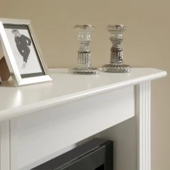 Montreux Elektro-Eckkamin Louisiana - Brilliantweiß -Badaufbewahrung Verkäufe 1000361817 220629 037 DETAILS P000000001000361817