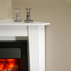 Montreux Elektro-Eckkamin Louisiana - Brilliantweiß -Badaufbewahrung Verkäufe 1000361817 220629 038 DETAILS P000000001000361817