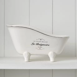 Butlers Utensilienbehälter SALON BEAUTE - Steingut - creme -Badaufbewahrung Verkäufe 1000365008 220802 022 MOOD DETAILS P000000001000365008 mood