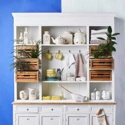 Butlers Utensilienbehälter SALON BEAUTE - Steingut - creme -Badaufbewahrung Verkäufe 1000365008 220802 023 MOOD DETAILS P000000001000365008 mood