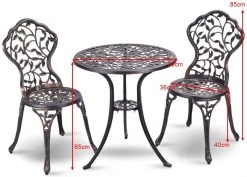 Costway 3tlg. Antik Bistroset -Badaufbewahrung Verkäufe 381a7b52d49d4b73af06c76795d56981