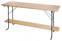 HWC Stehtisch Wien klappbar - Breite: 220 cm