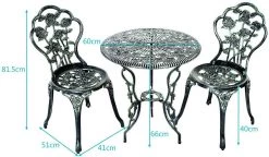 Costway 3tlg. Antik Bistroset -Badaufbewahrung Verkäufe 5a1d4ef053a94ac187eefd943c6ffd02