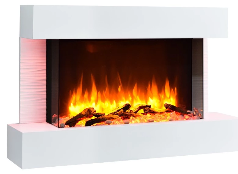 RICHEN Elektrokamin Aidan, Weiß 1 RICHEN Elektrokamin Aidan, Weiß