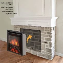 RICHEN Elektrokamin Calida (23") -Badaufbewahrung Verkäufe 8accec45bc264057b3dadf13c3729b3a