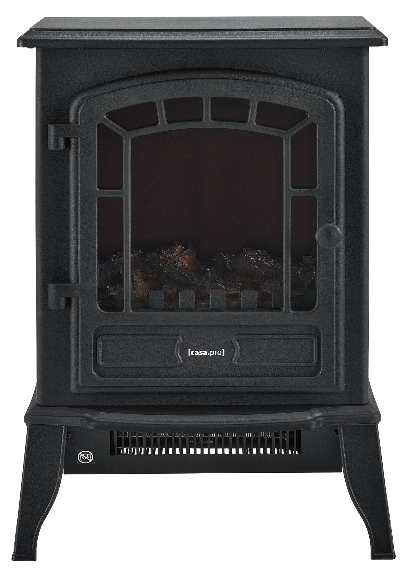 Elektrischer Kamin - Schwarz 5 Elektrischer Kamin - Schwarz – Bild 5