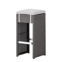 Jardi Gartenbar-Set Paradise Lounge (7-teilig) - Polyrattan Grau -Badaufbewahrung Verkäufe bar set paradise lounge 7 teilig polyrattan stoff grau grau 1362242