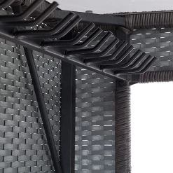 Jardi Gartenbar-Set Paradise Lounge - 5-teilig - Polyrattan Grau -Badaufbewahrung Verkäufe barset paradise lounge 5 teilig polyrattan grau 1548786