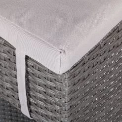 Jardi Gartenbar-Set Paradise Lounge - 5-teilig - Polyrattan Grau -Badaufbewahrung Verkäufe barset paradise lounge 5 teilig polyrattan grau 1548810