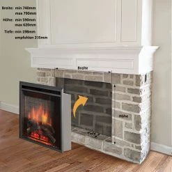 RICHEN Elektrokamin Calida (30") -Badaufbewahrung Verkäufe d9566211f5df4771ac4051c7bf00161f