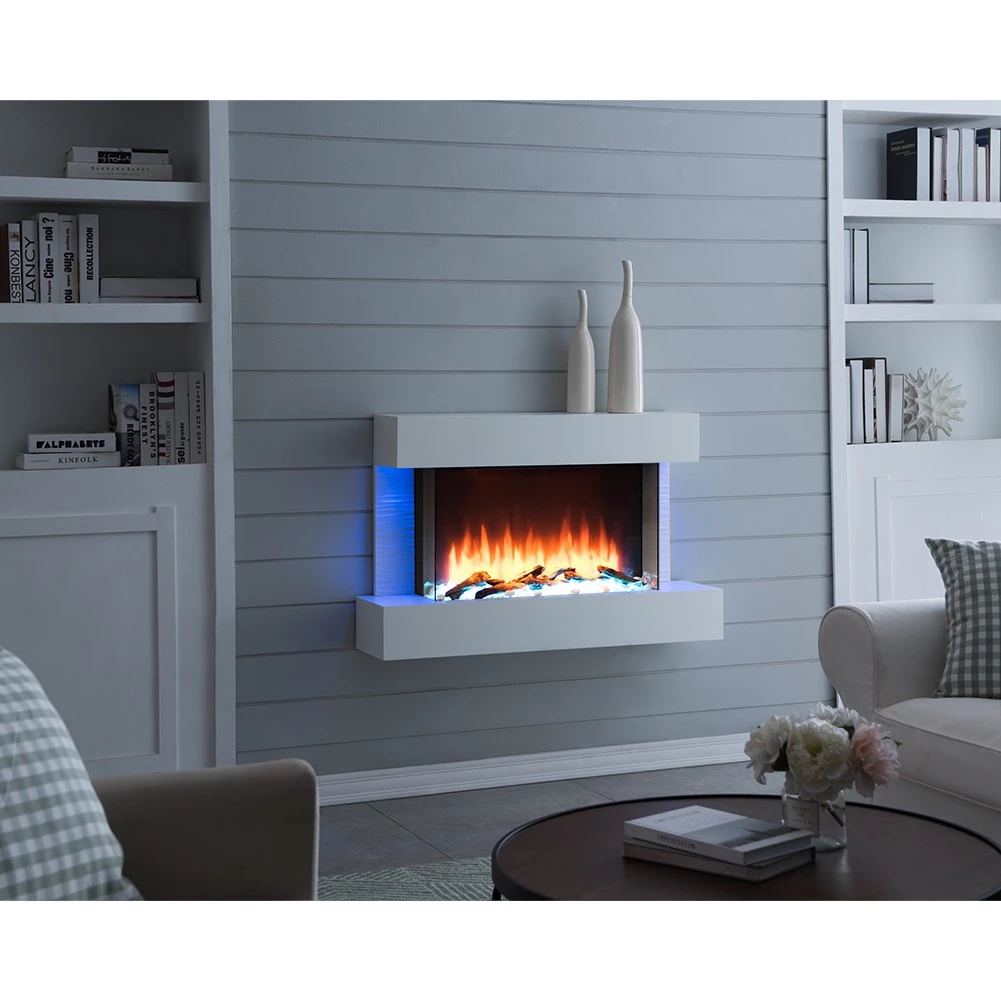 RICHEN Elektrokamin Aidan, Weiß 7 RICHEN Elektrokamin Aidan, Weiß – Bild 7
