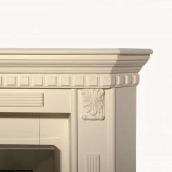 Montreux Elektro-Eckkamin Georgia - Cremeweiß -Badaufbewahrung Verkäufe elektroeckkamin georgia cremeweiss 4169632