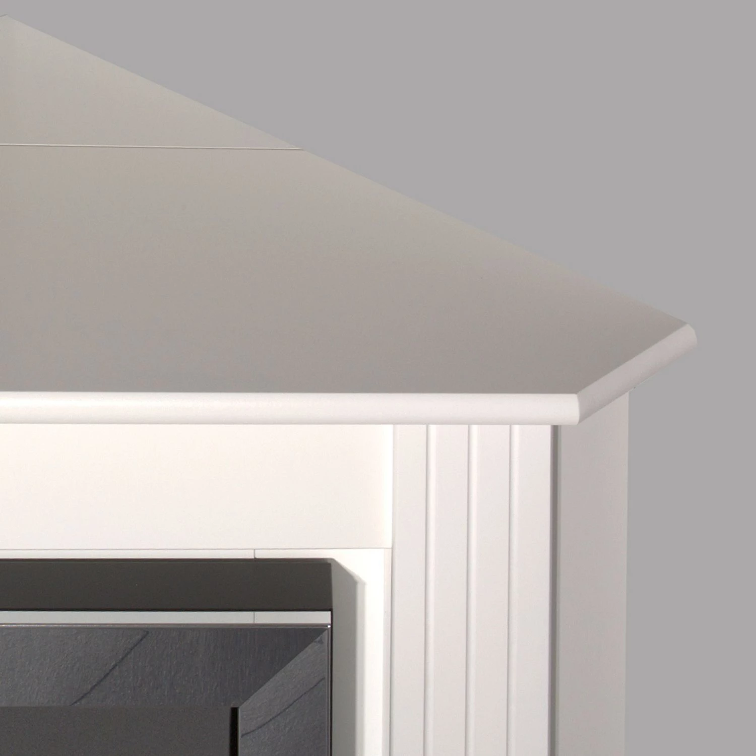 Montreux Elektro-Eckkamin Louisiana - Weiß 5 Montreux Elektro-Eckkamin Louisiana - Weiß – Bild 5