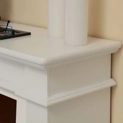 Montreux Elektrokamin Dunwich - Brilliantweiß -Badaufbewahrung Verkäufe elektrokamin dunwich brilliantweiss 4135956