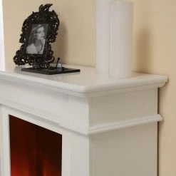 Montreux Elektrokamin Dunwich - Brilliantweiß -Badaufbewahrung Verkäufe elektrokamin dunwich brilliantweiss 4135964