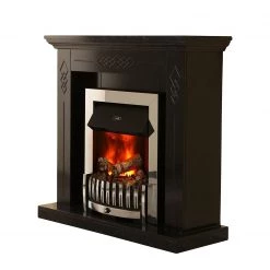 Montreux Elektrokamin Missouri - Schwarz/Grau marmoriert