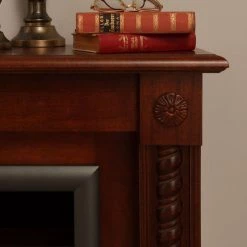 Montreux Elektrokamin Mode - Nußbaum antik -Badaufbewahrung Verkäufe elektrokamin mode nussbaum antik 1923526