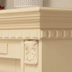 Montreux Elektrokamin Neptun - cremeweiß lackiert -Badaufbewahrung Verkäufe elektrokamin neptun cremeweiss lackiert 1923558