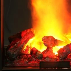 Montreux Elektrokamin Suares - Weiß -Badaufbewahrung Verkäufe elektrokamin suares weiss 3476257