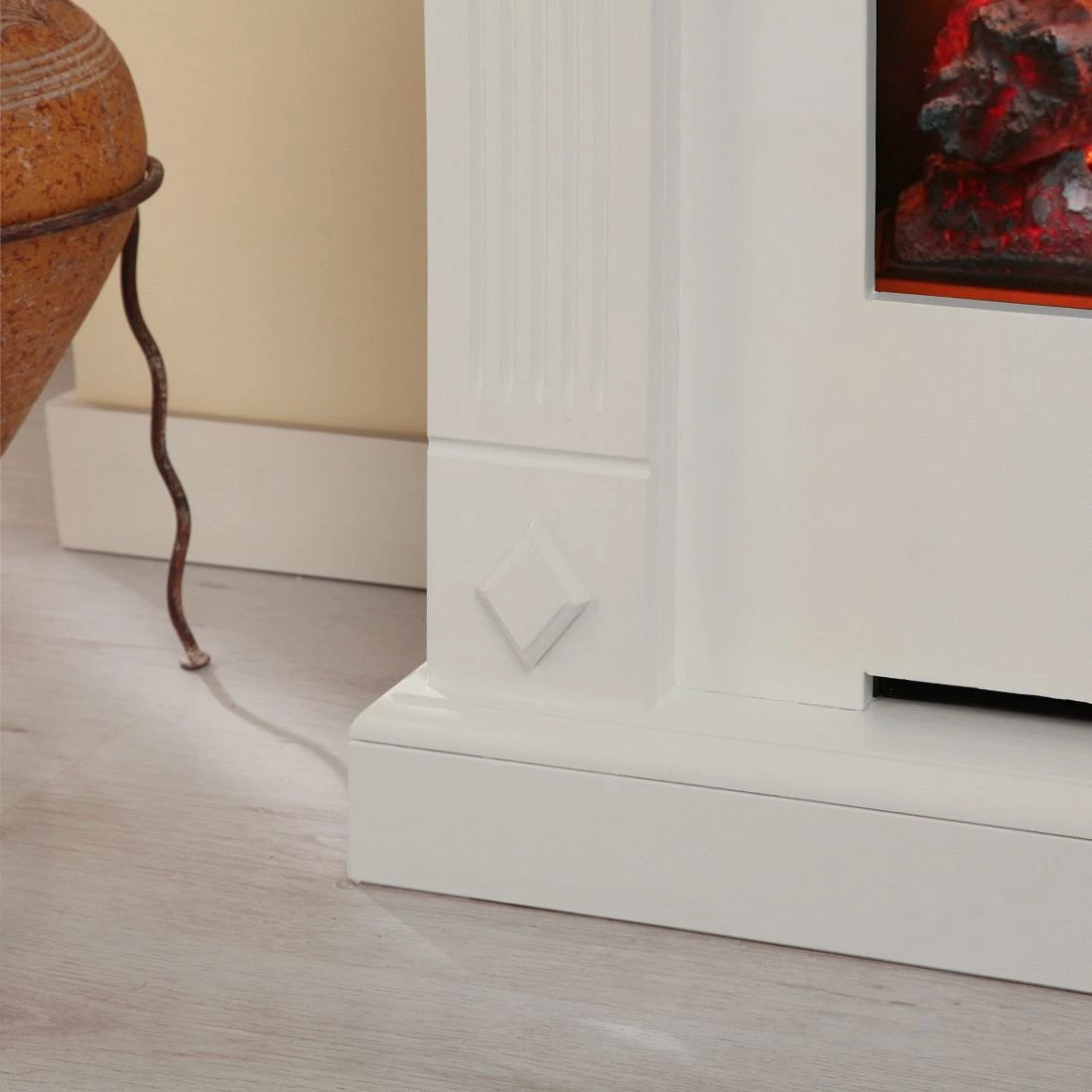 Montreux Elektrokamin Walcott - Brilliantweiß 15 Montreux Elektrokamin Walcott - Brilliantweiß – Bild 15