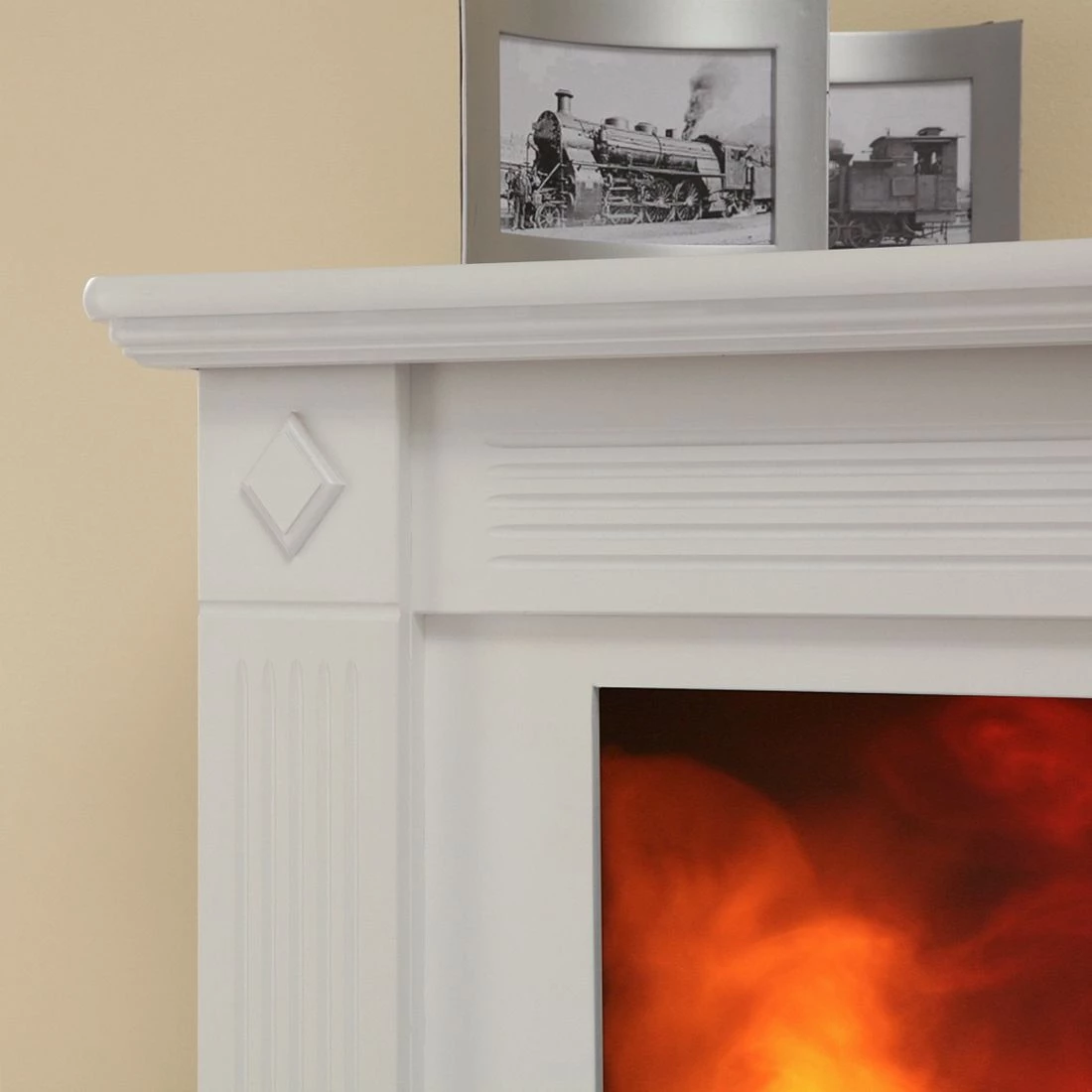 Montreux Elektrokamin Walcott - Brilliantweiß 16 Montreux Elektrokamin Walcott - Brilliantweiß – Bild 16