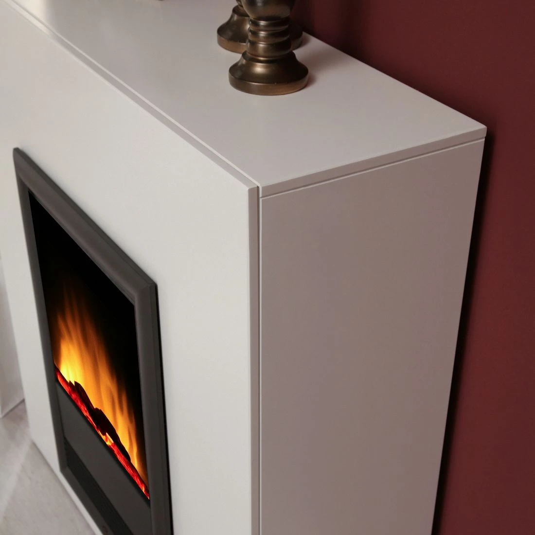 Montreux Elektrokamin Wolsin - Brilliantweiß 5 Montreux Elektrokamin Wolsin - Brilliantweiß – Bild 5