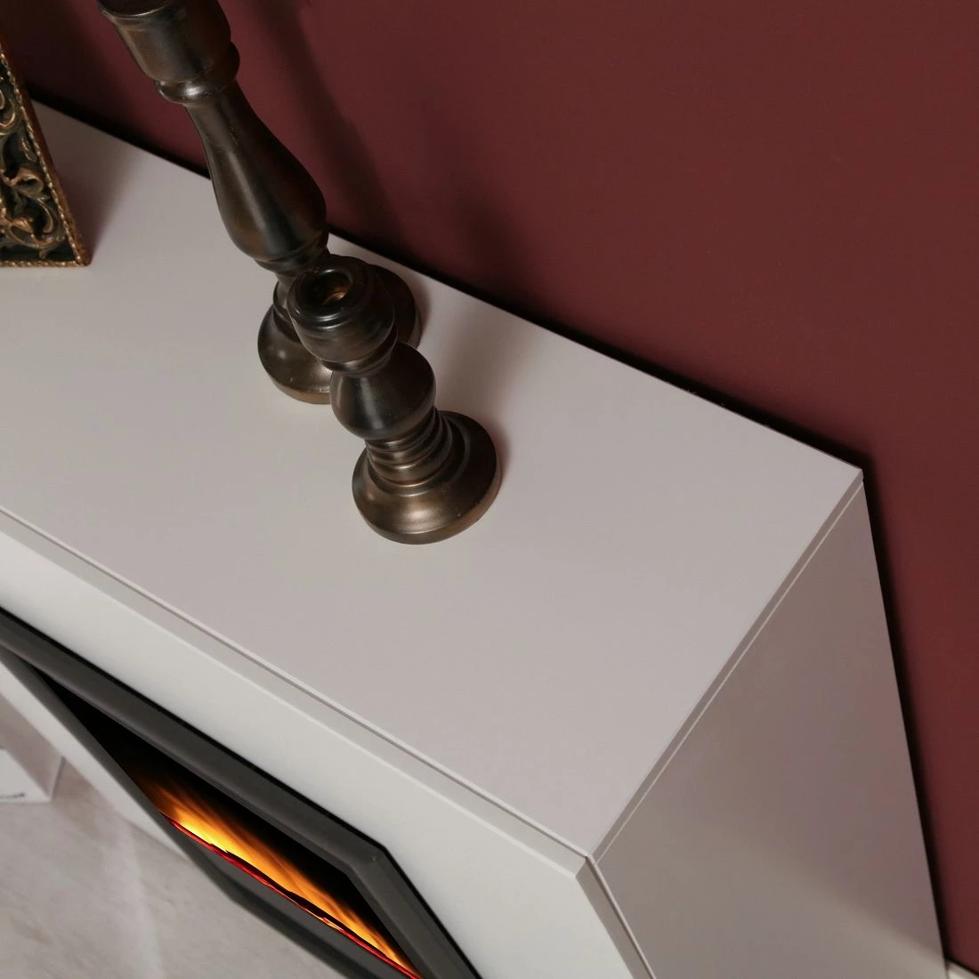 Montreux Elektrokamin Wolsin - Brilliantweiß 10 Montreux Elektrokamin Wolsin - Brilliantweiß – Bild 10