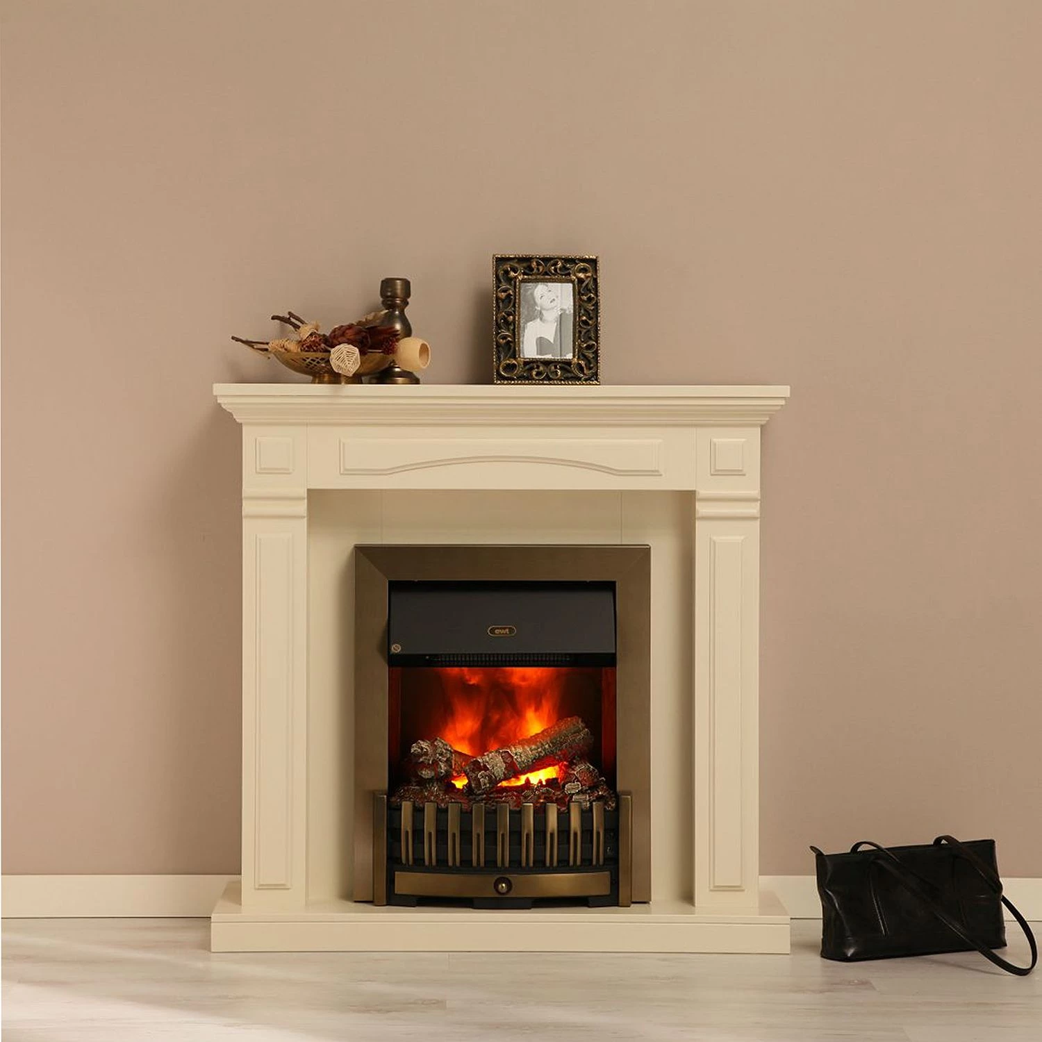 Montreux Elektrokamin Houston - Cremeweiß 4 Montreux Elektrokamin Houston - Cremeweiß – Bild 4