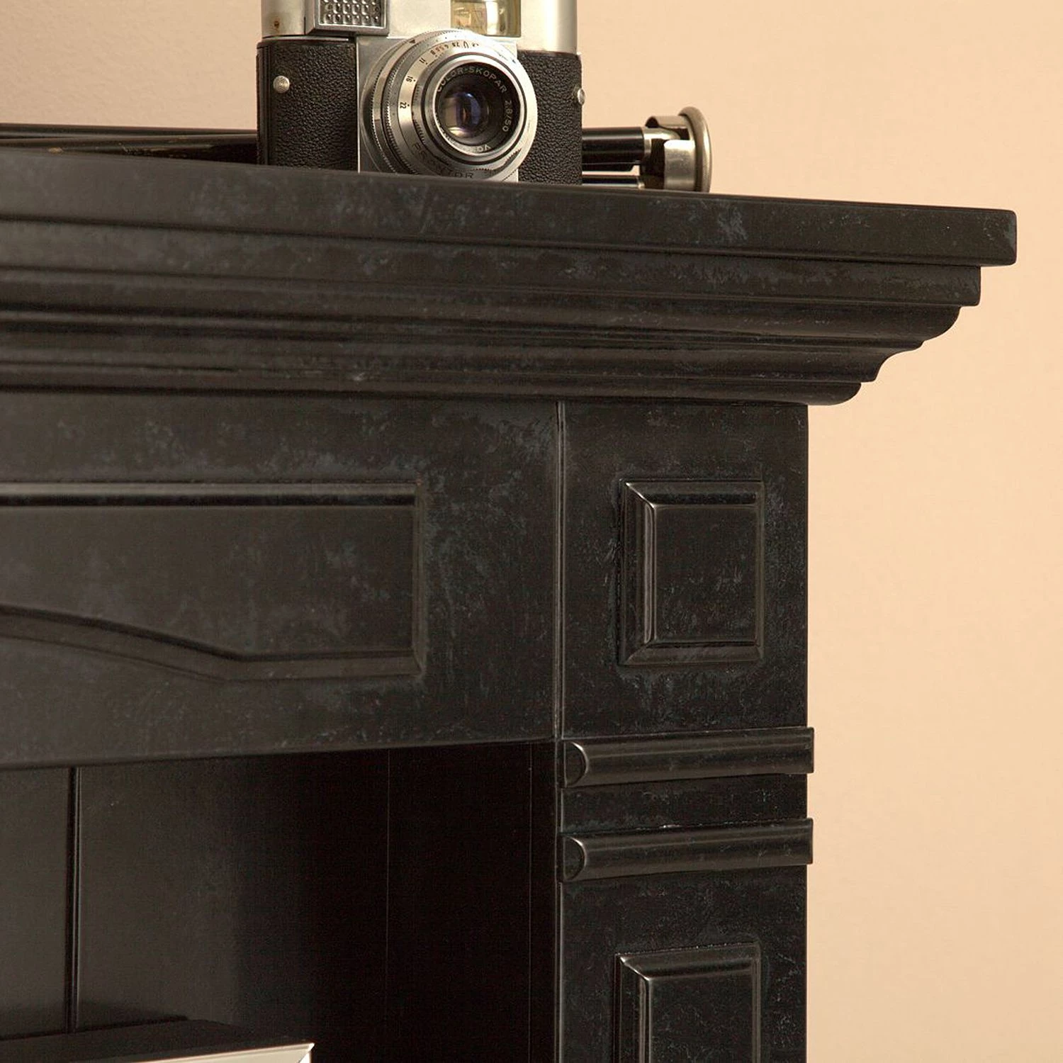 Montreux Elektrokamin Houston - Schwarz-Grau marmoriert 6 Montreux Elektrokamin Houston - Schwarz-Grau marmoriert – Bild 6