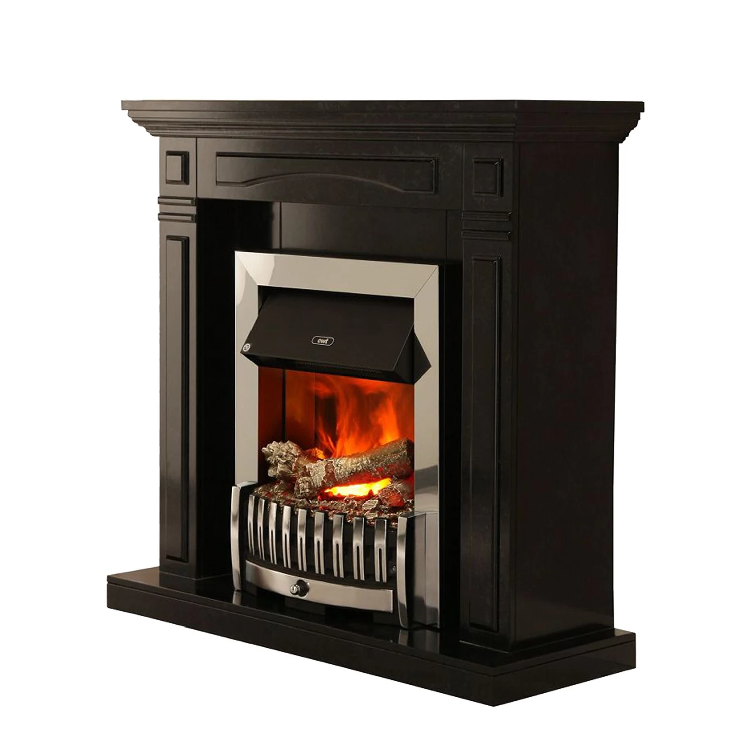 Montreux Elektrokamin Houston - Schwarz-Grau marmoriert 1 Montreux Elektrokamin Houston - Schwarz-Grau marmoriert