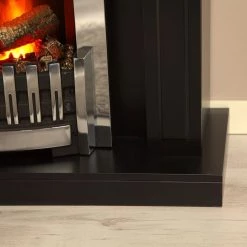 Montreux Elektrokamin Houston - Schwarz seidenmatt -Badaufbewahrung Verkäufe houston elektrokamin schwarz seidenmatt 4168756