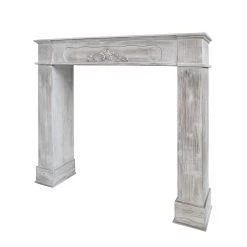 Maison Belfort Kaminumrandung Wilton I - Paulownia teilmassiv