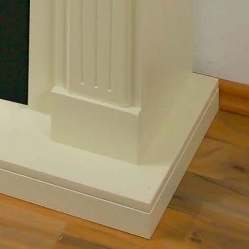 Montreux Elektrokamin Bergamo - Cremeweiß 3 Montreux Elektrokamin Bergamo - Cremeweiß – Bild 3