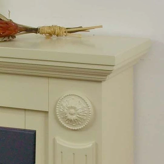 Montreux Elektrokamin Bergamo - Cremeweiß 4 Montreux Elektrokamin Bergamo - Cremeweiß – Bild 4