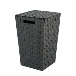 Flechtwaren Müller Wäschekorb Nanda - Schwarz