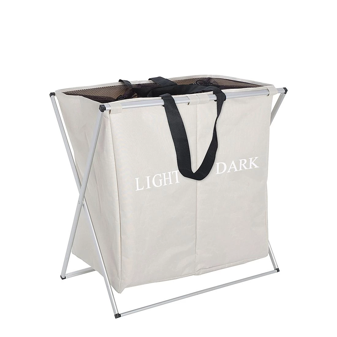 WENKO Wäschesammler Duo - Beige 1 WENKO Wäschesammler Duo - Beige