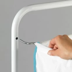 WENKO Wäschesammler Escala - Weiß -Badaufbewahrung Verkäufe waeschesammler escala weiss 2956413