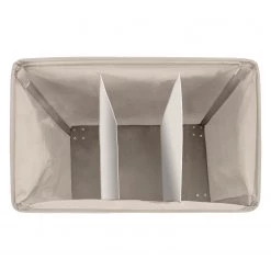 WENKO Wäschesammler Trivo - Haselnuss -Badaufbewahrung Verkäufe waeschesammler trivo kunstfaser hellgrau 4837192